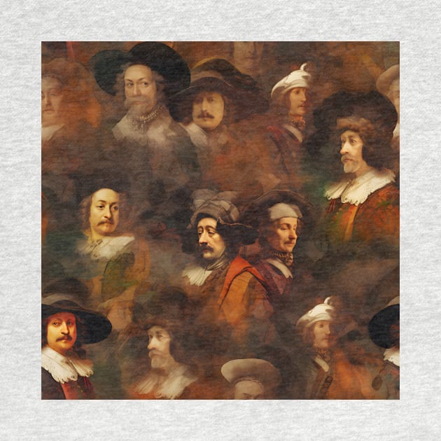 Rembrandt Paintings Mashup by Grassroots Green